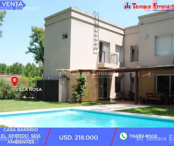 Casa Chalet  En Venta Ubicado En Garin, Pilar