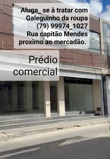 Aluga_se Prédio Comercial Em Itabaiana Próximo Ao Mercadão 