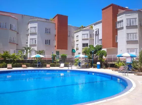Apartamento En Mar Y Sol Villas, Playa El Ángel, Con Terraza Ic-00111