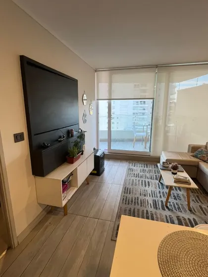 Arriendo Departamento En Bosques De Montemar, 1 Dorm