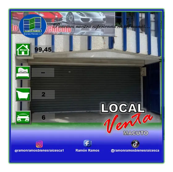 Es Venta Local Comercial Con Excelente Ubicación En Macuto.