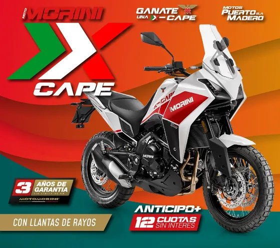 Tienda Oficial Motomorini: X-cape 650 -puerto Madero-