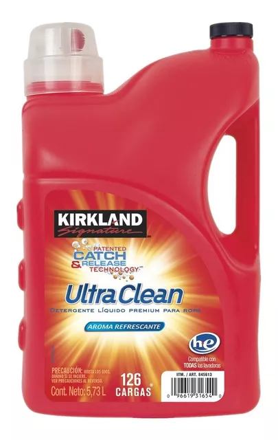 Detergente Para Ropa Líquido Kirkland Signature Botella | MercadoLibre