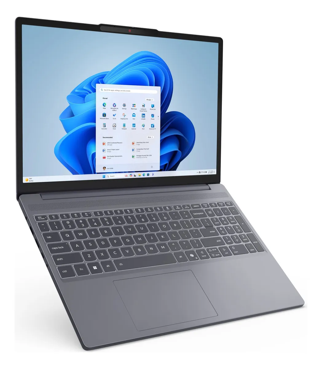 Notebook Lenovo IdeaPad Slim 3 Intel Core i5-13420H 8GB 512GB SSD Windows 11 15.3" - Luna Grey - Imagem 4