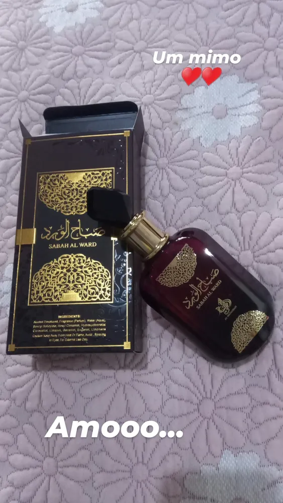 Perfume Sabah Al Ward 100ml Al Wataniah | Frete grátis