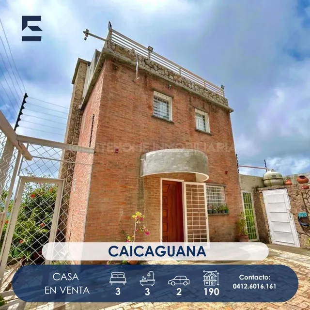 Casa En Venta En Caicaguana Municipio El Hatillo