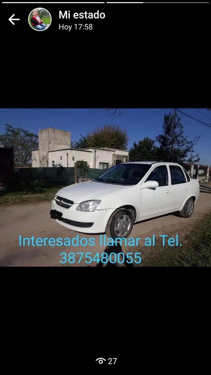 Chevrolet Classic 1.4 Ls Abs Airbag