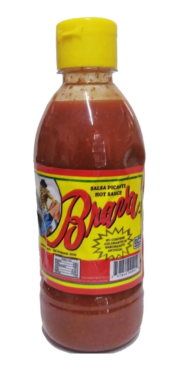 SALSA PICANTE BRAVA C/355 ML