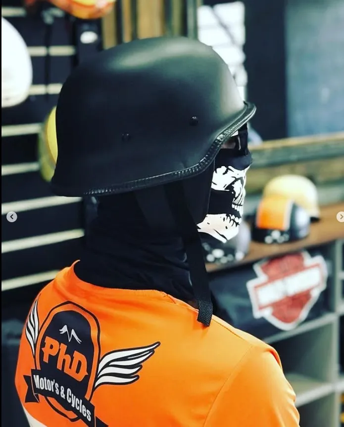 Capacete Coquinho Scooter Elétrica Bicicleta E Moto Custom — foto 5
