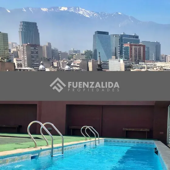 Moderno Depto En Venta De 2d-2b En Santiago Centro
