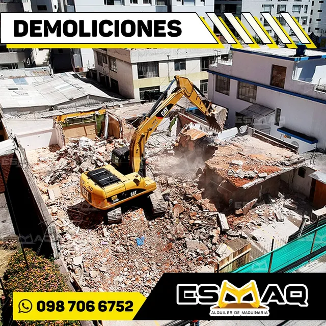 Alquiler Excavadora Caterpillar 320  Quito  Precio X Día