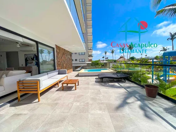 Cad Altamar Residencial Victory 004. Terraza Con Jacuzzi Y Vista A Las Áreas Comunes