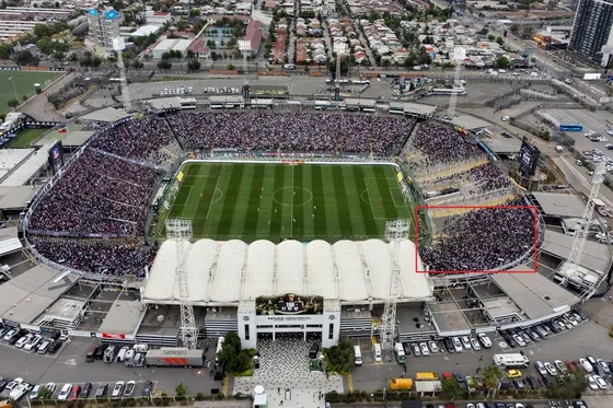 Asiento En Sector Caupolican Del Estadio Monumental
