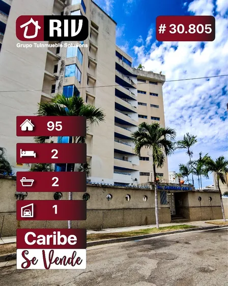 Venta - Apartamento Con Piscina Ubicado Caribe, Estado. La Guaira.