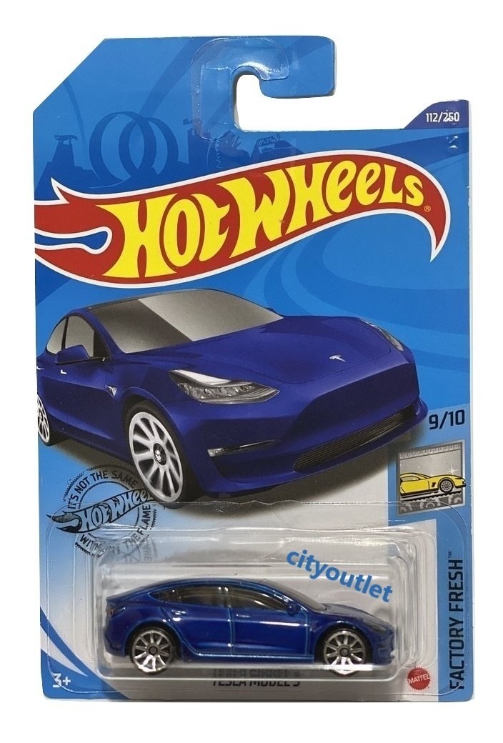 Hot Wheels 2020 Tesla Model 3 112/250 Variacion | MercadoLibre
