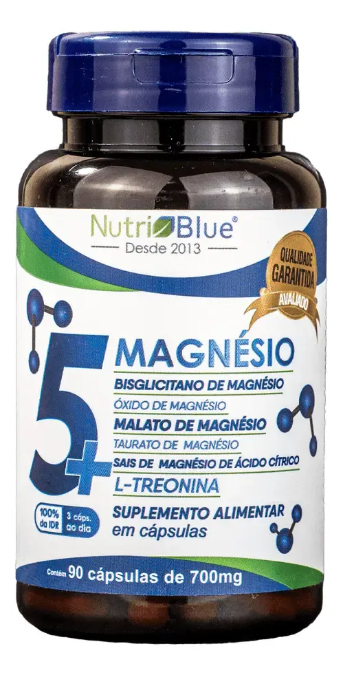 Magnésio Treonato Dimalato Quelato Cloreto Óxido Taurato 1un Sabor Without Flavor
