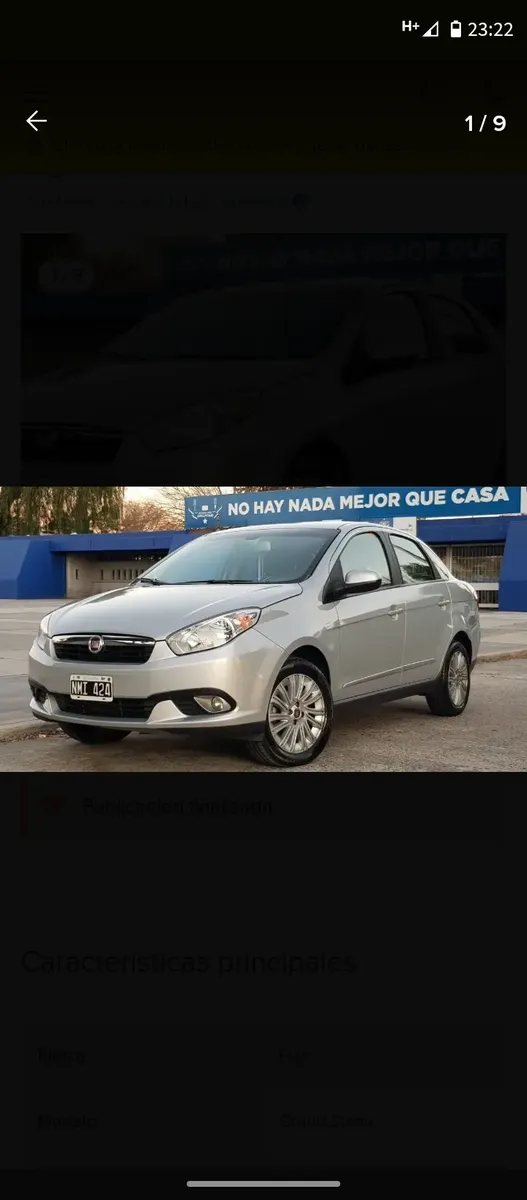 Fiat Grand Siena 1.6 Essence 115cv Pack Seguridad