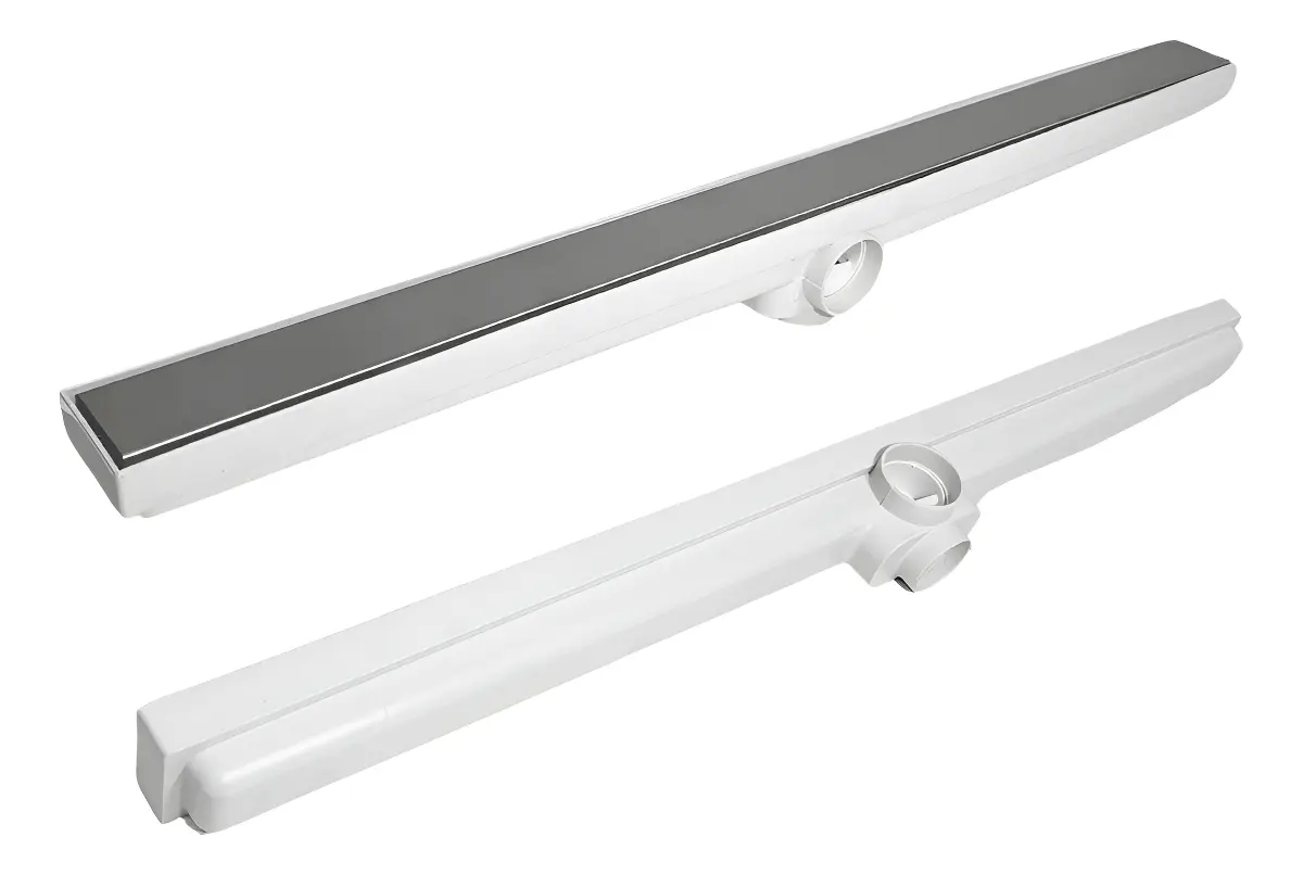 Ralo linear inox sifonado 5x70