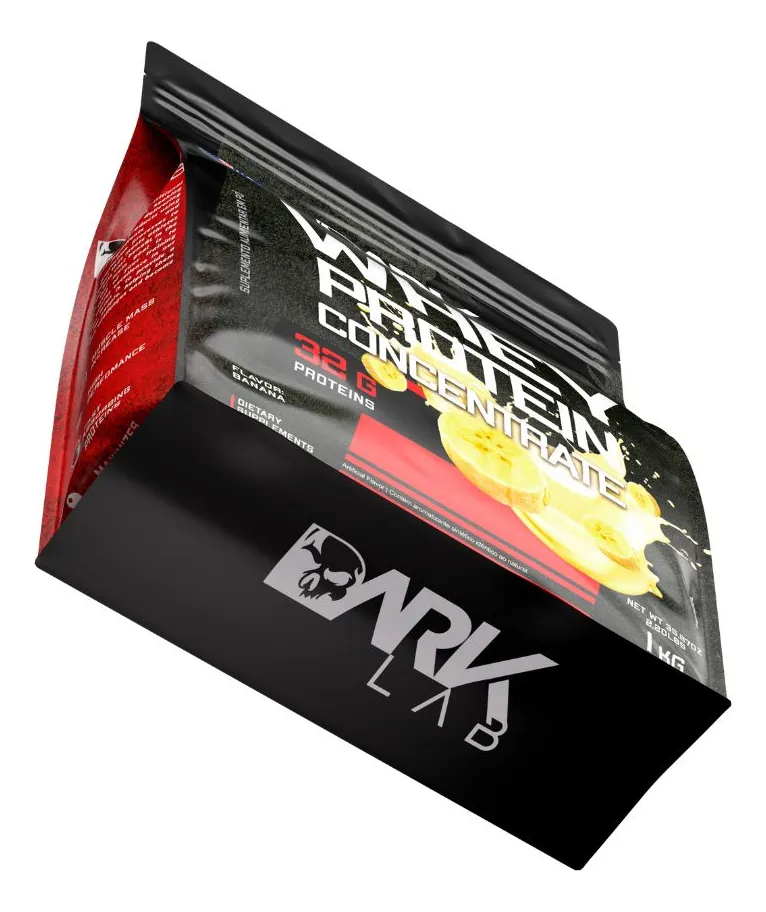 Whey Protein Concentrado 1kg Banana Dark Lab - Vista 4