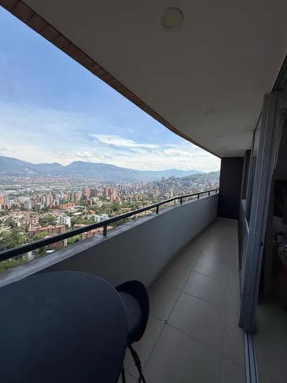 Apartaestudio Con Gran Vista, El Poblado