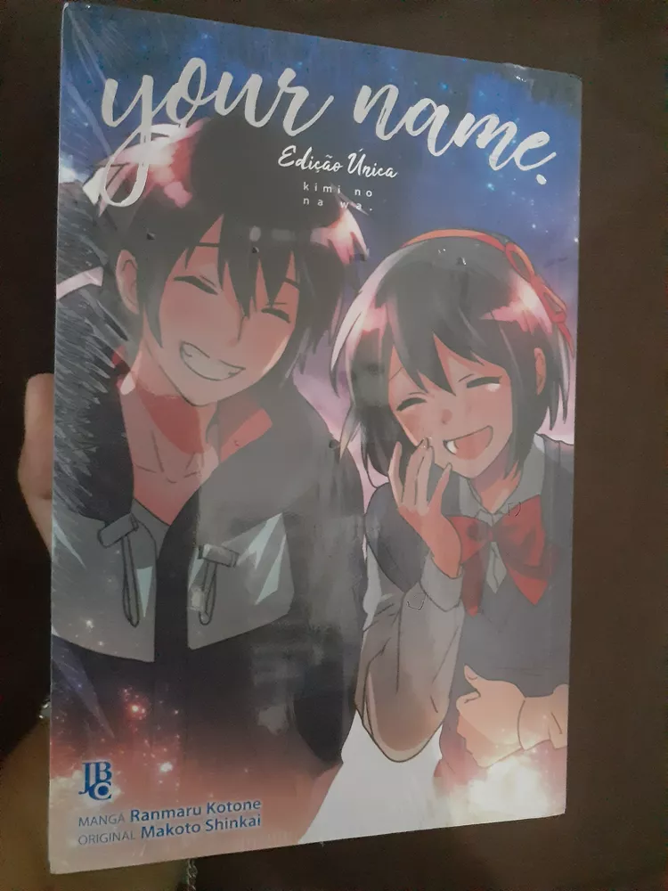 Kit Mangá Your Name Edição Única + Livro Kimi no Na Wa em Português em  Promoção na Americanas