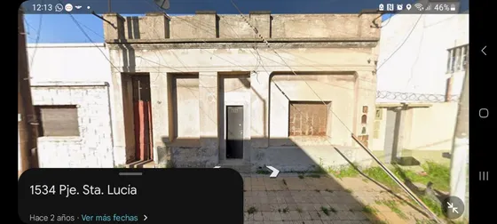 Terreno Con Construcción Sin Terminar.