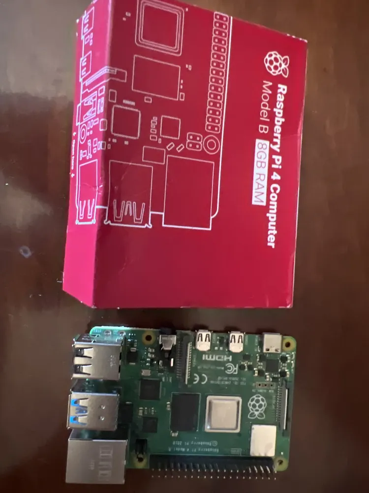 Placa Raspberry Pi 4 Modelo B 8GB RAM Wi-Fi Bluetooth 4K HDMI