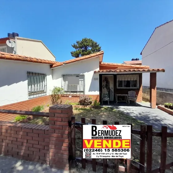 Venta Casa De 3 Ambientes En Calle 66 Entre 3 Y 4 De Mar Del Tuyu Amoblada!!!