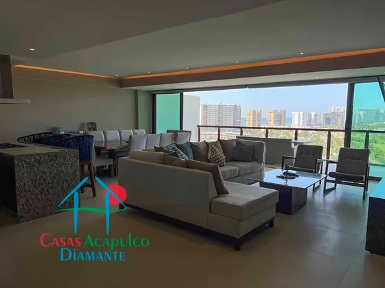 Cad La Isla Fiji N 12. Terraza Con Vista A Las Áreas Comunes Y Parcial Al Mar