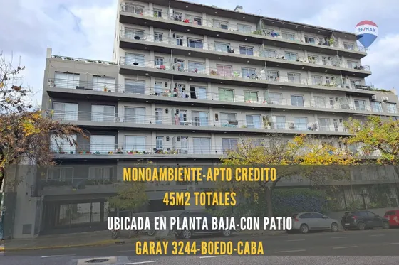 Venta Monoambiente, Garay 3244- Boedo
