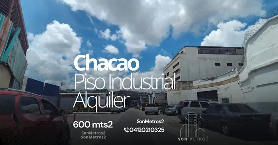 Piso Industrial Alquiler Chacao 600 Mts2 Sonmetros2 Consultarnos Para Mayor Info