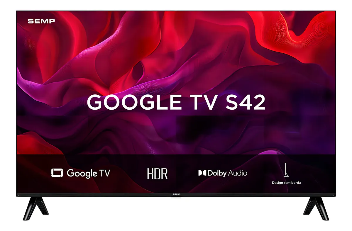 Smart Tv Semp 32 Led Hd Android Tv Wifi Bluetooth 2 Hdmi Google Tv 60hz Hdr10 32s42