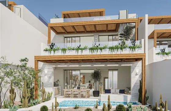 Casa Con Vista Al Mar, Alberca, Pre-construcción, Club Campestre, San José Del Cabo