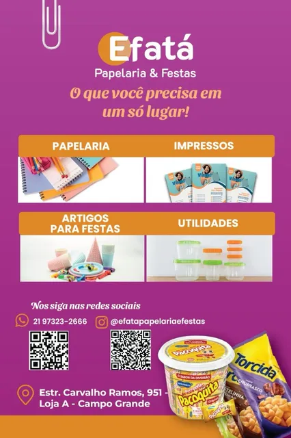 Efatá Papelaria E Festas