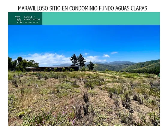 Maravilloso Sitio En Condominio Fundo Aguas Claras