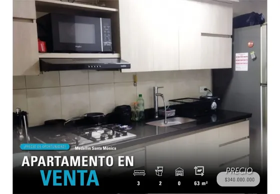 Apartamento Para La Venta Medellin Santa Mónica 