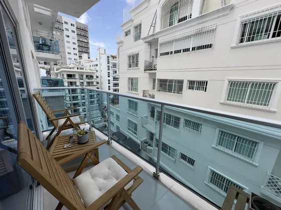 Moderno Apartamento Amueblado En Bella Vista, Santo Domingo