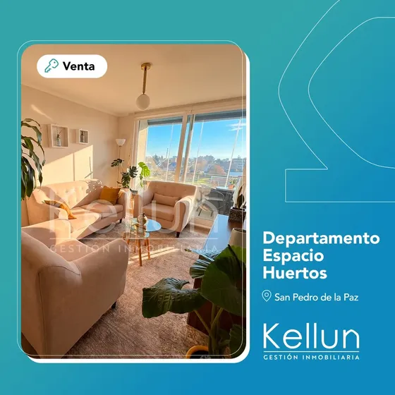 Departamento En Venta - Espacio Huertos, San Pedro De La Paz