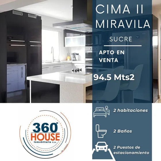Venta De Apartamento En Res Cima Ii, Urb Miravila, Mcpio Sucre Mm