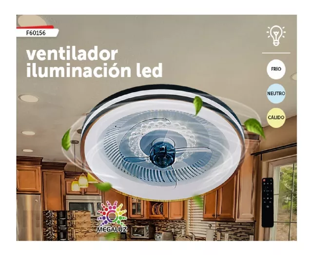 Ventiladores de techo Led, Iluminación Led