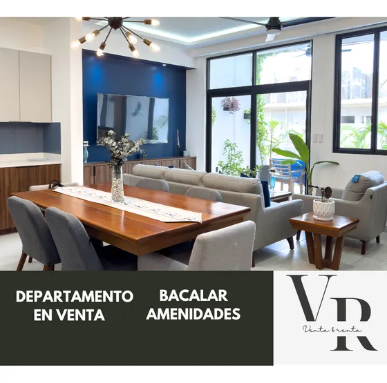 Departamento En Venta En Bacalar , Blue Water