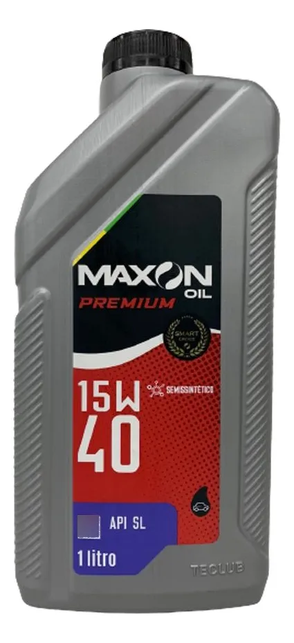 Óleo Lubrificante Para Motores 15w40 Api Sl Maxon Oil 1litro