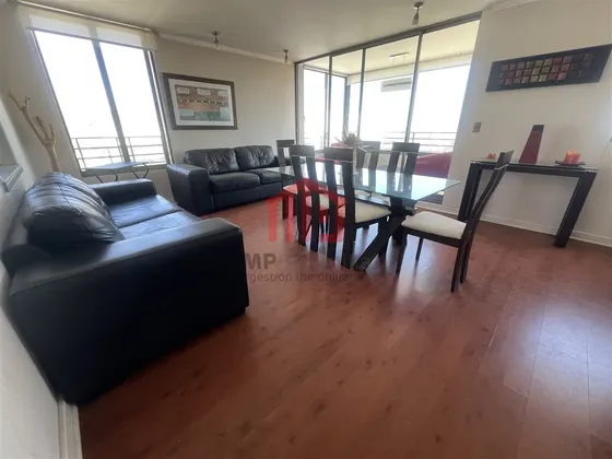 Departamento Amoblado En Arriendo Plan Viña Del Mar 2d2b