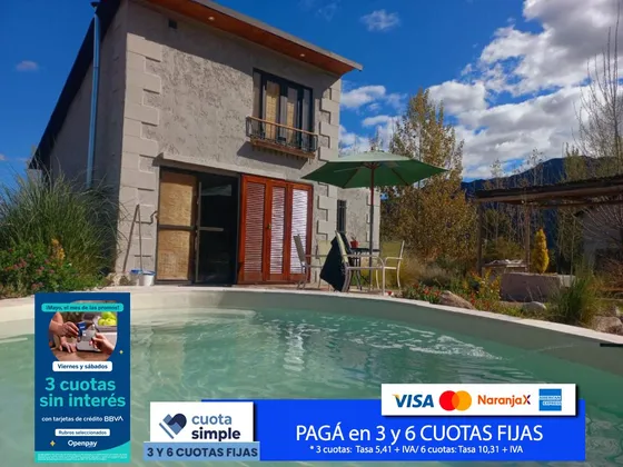 Hermosas Cabañitas Tiny Houses En La Montaña Y Río, En Cacheuta Mendoza