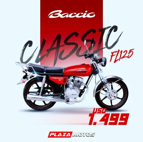 Baccio Classic Fl 100%financiada -tomamos Tu Moto Usada