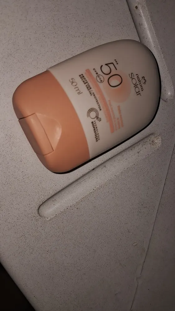 Protetor Solar Natura Facial FPS50 Pele Normal a Seca 50ML