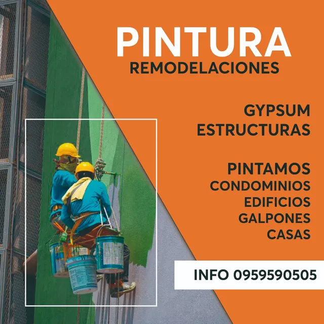 Pintura, 09-59590505, Estructuras, Remodelaciones, Gypsum