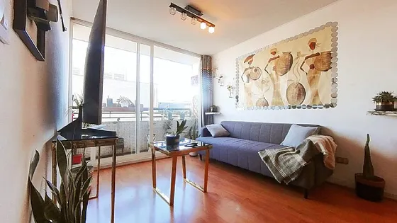 Cómodo Dpto 3 Dorm, 2 Baños, Terraza, Estac Cubierto