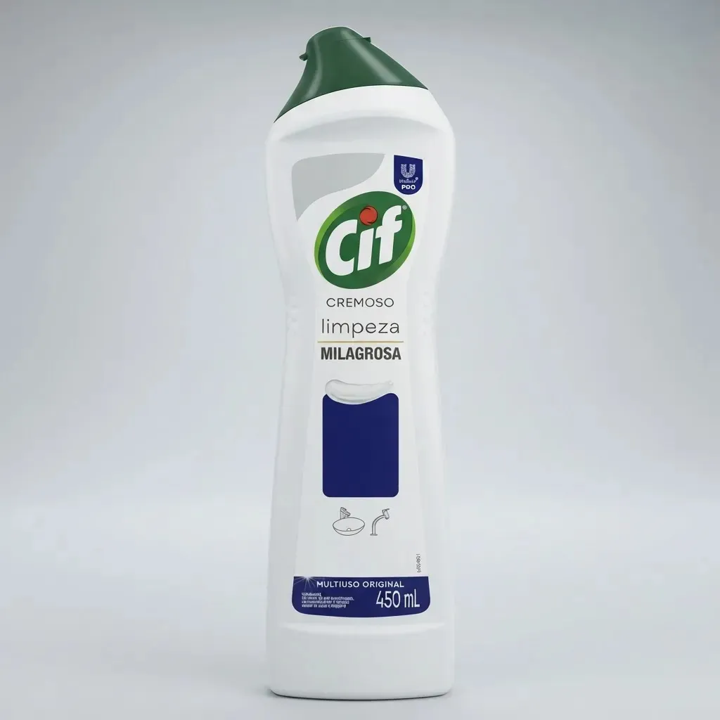 CIF Cremoso Limpeza Milagrosa Original 450 ml