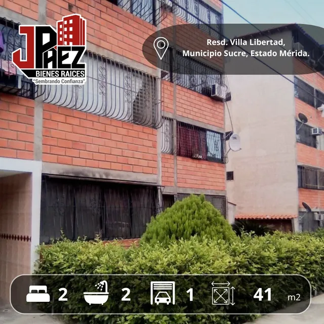 Apartamento En Venta Villa Libertad Municipio Sucre Merida
